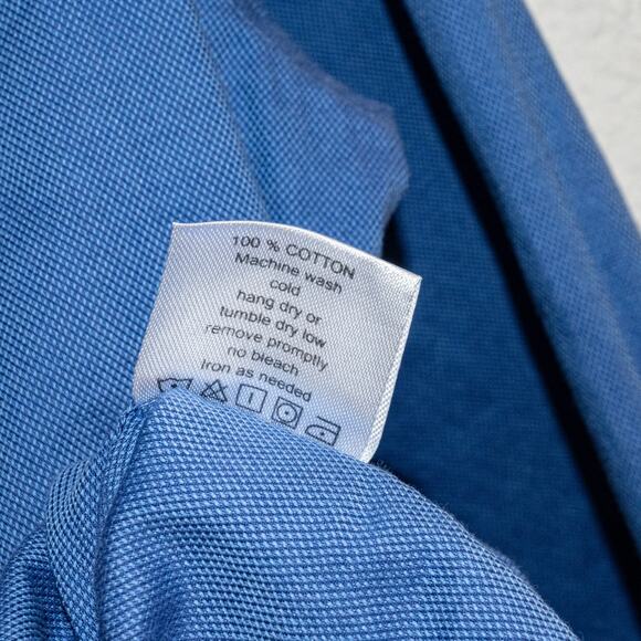 Teddy Stratford NYC Men's Zip Button up Shirt in Blue Cotton size 1 - Picture 7 of 9